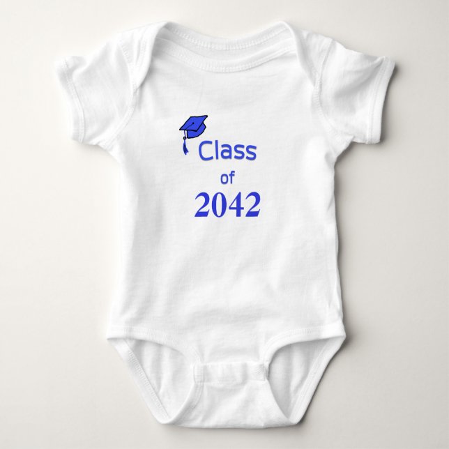 Klass 2042 Anpassningsbar År T Shirt (Framsida)