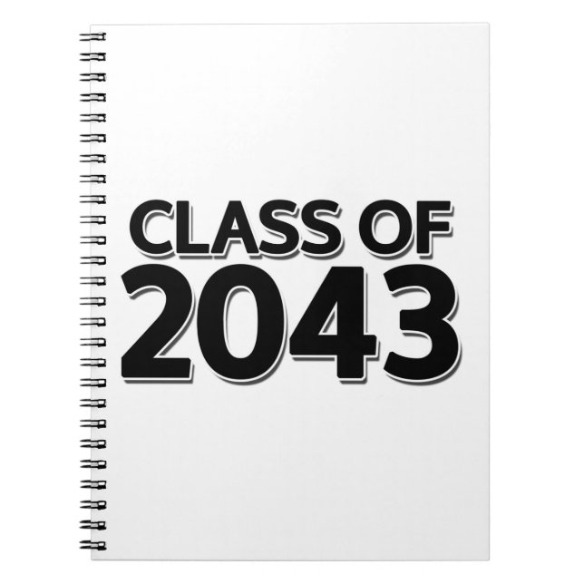 Klass 2043 anteckningsbok (Framsidan)