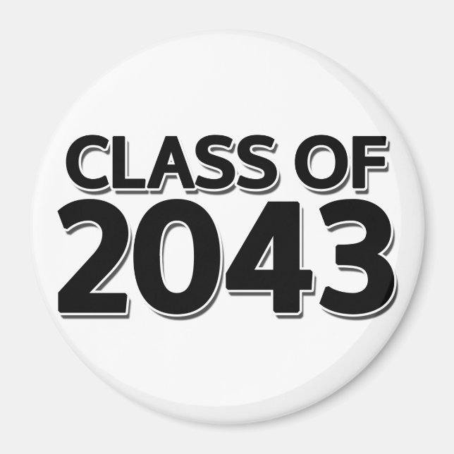 Klass 2043 magnet (Framsidan)