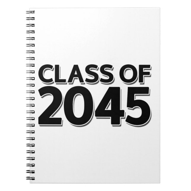 Klass 2045 anteckningsbok (Framsidan)
