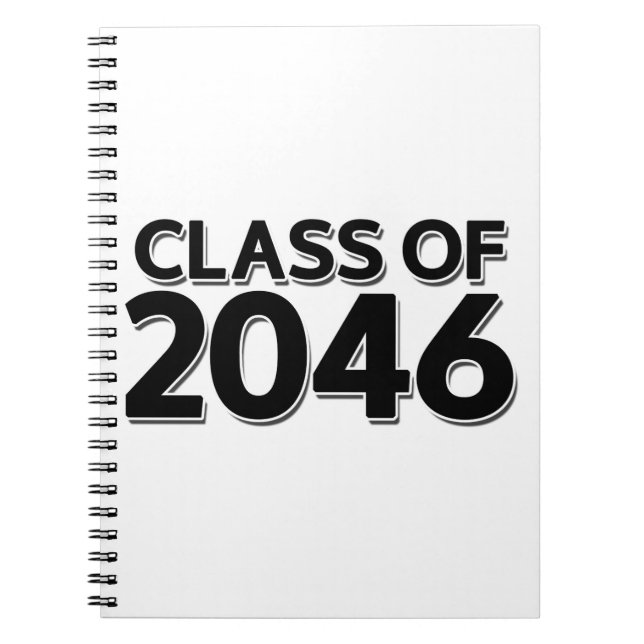Klass 2046 anteckningsbok (Framsidan)
