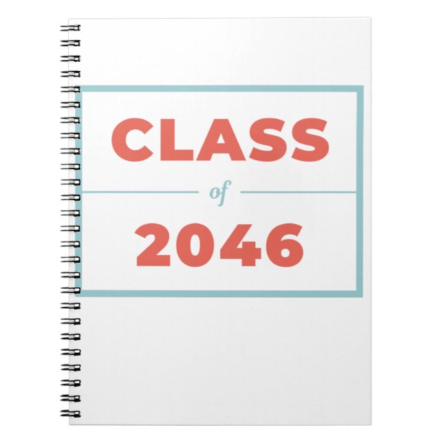 Klass 2046 anteckningsbok (Framsidan)