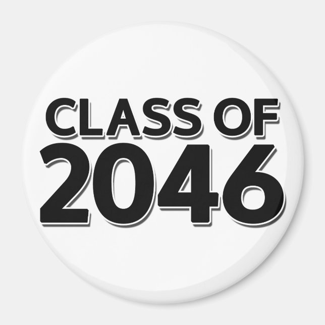 Klass 2046 magnet (Framsidan)