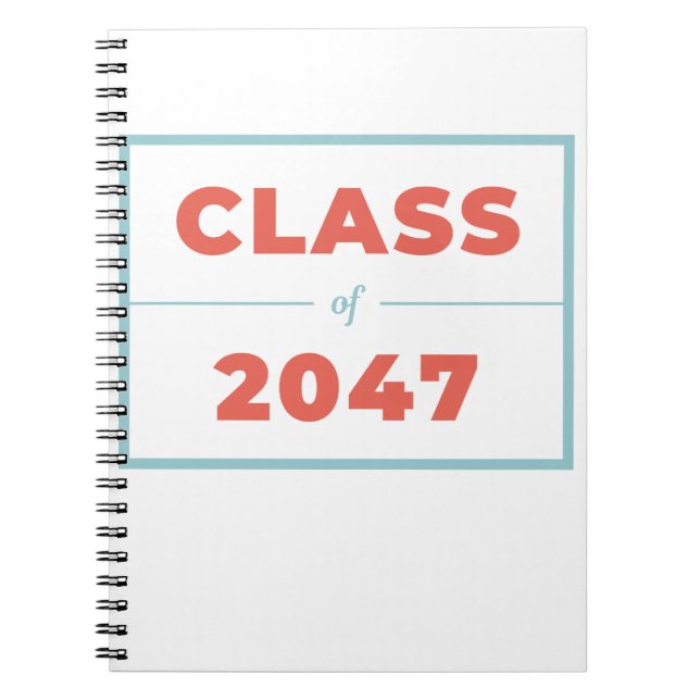Klass 2047 anteckningsbok (Framsidan)
