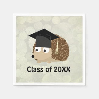 Klass 20XX Hedgehog Student Pappersservett