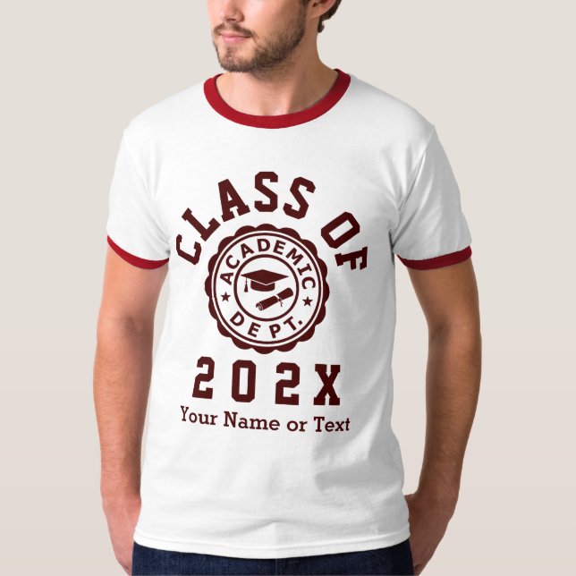 Klass 20XX Studenten T Shirt (Framsida)
