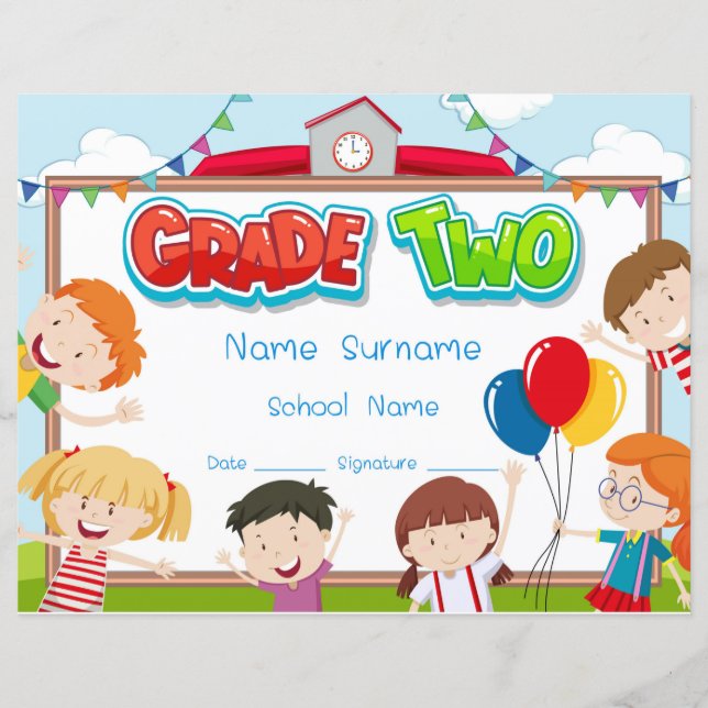 Klass 2-diplomat (Framsida)