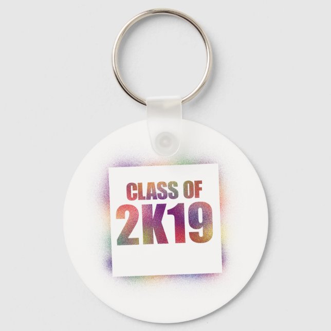 klass 2k19, klass 2019 nyckelring (Framsida)