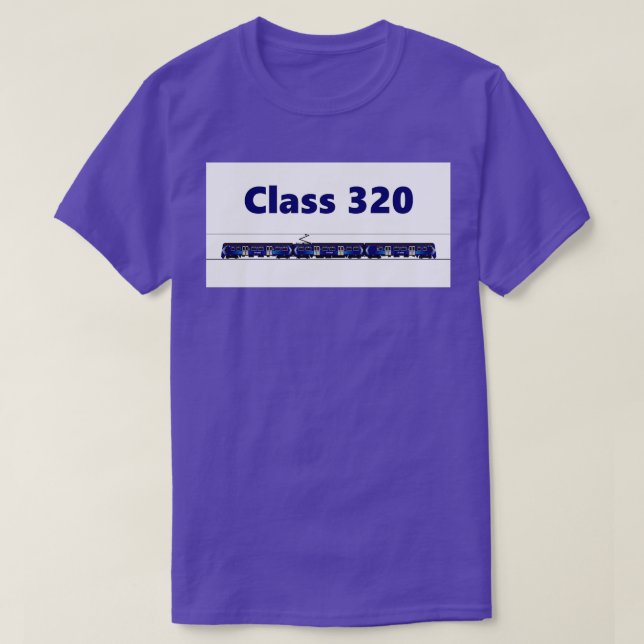 KLASS 320 SKOTRAIL TÅG T SHIRT (Design framsida)