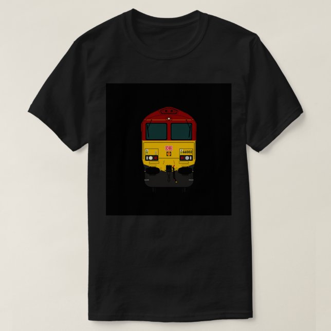 KLASS 66 002 LOKOMOTIV T SHIRT (Design framsida)