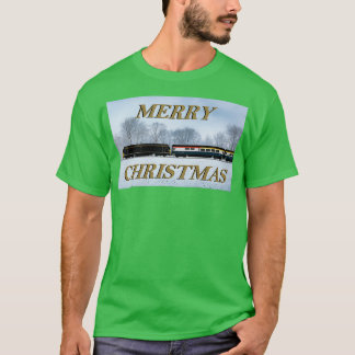 KLASS 67 LOCOMOTIVE CHRISTMAS CARD T SHIRT
