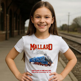 Klass A4 Mallard - Världens snabbaste ånglok T Shirt