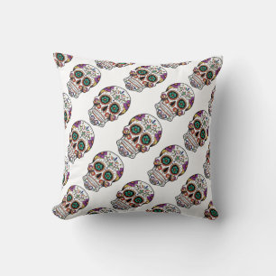 Klass A Bomull Dekorativ kudde 20 x 20 / Skull
