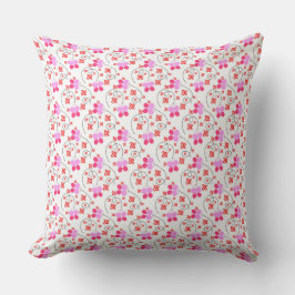 Klass A Bomull Dekorativ kudde 20x20/fjäril