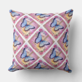 Klass A Bomull Dekorativ kudde 20x20/fjäril