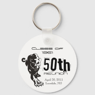 Klass av 1961 50th Reunion Panther Keychain Nyckelring