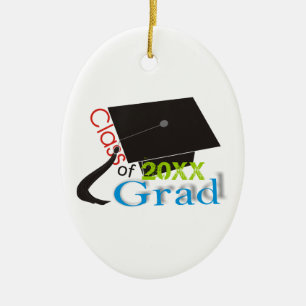 Klass av 2012 Grad-anpassningsbar Julgransprydnad Keramik