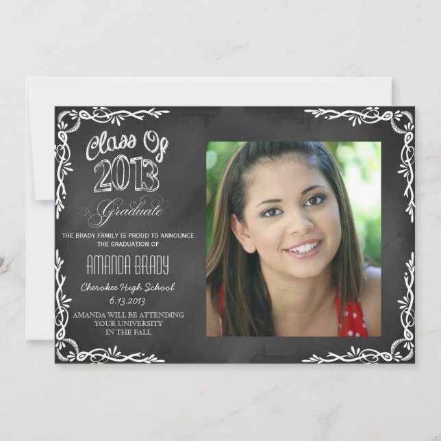 Klass av 2013 års meddelande från Studenten i Chal (Framsida)