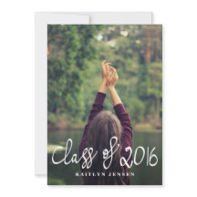 Klass av 2016 Avslappnad Typografi Student Photo