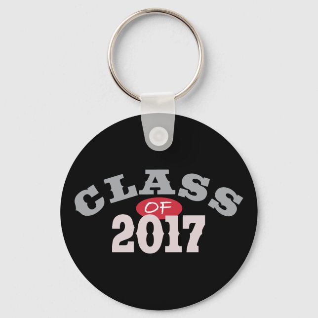 Klass av 2017 Röd Nyckelring (Framsida)