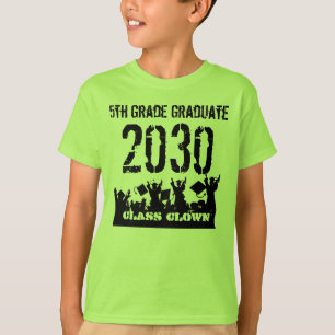 Klass av 2019 femte Klass Grad Tee Shirt