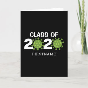 Klass av 2020-2020-virus Studenten Kort