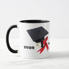 Klass av 2020 Studenten Dag Kaffe Mugg från Janz
