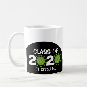 Klass av 2020-viruset Virtuella Studenten Kaffemugg