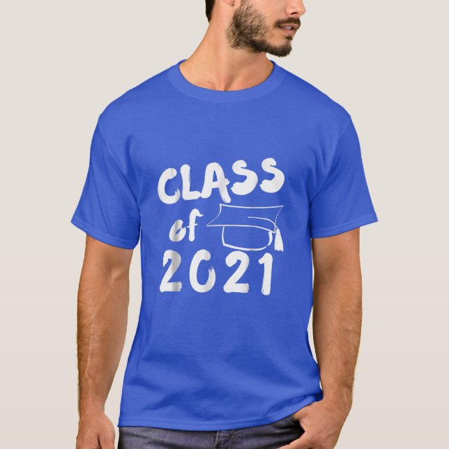 Klass av 2021 års gåva från Studenten T Shirt (Framsida)