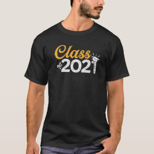 Klass av 2021 Studenten-kvinnliga högre Student-Ma T Shirt
