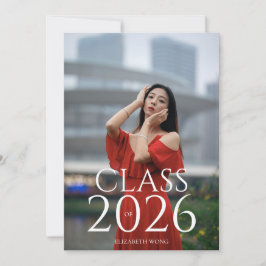 Klass av 2022 Anpassningsbar Text Foto Modern Stud Meddelande