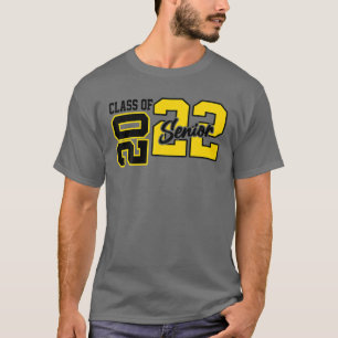 Klass av 2022 års För manar Vintage i Studenten T Shirt