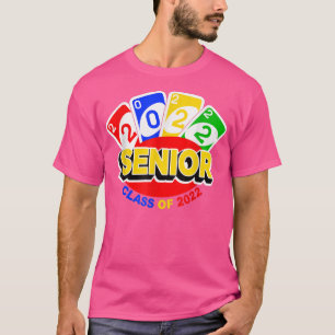 Klass av 2022 års högre år i Uno Stil Studenten T Shirt