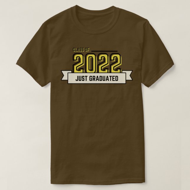 KLASS AV 2022 JUST GRADUATED T SHIRT (Design framsida)