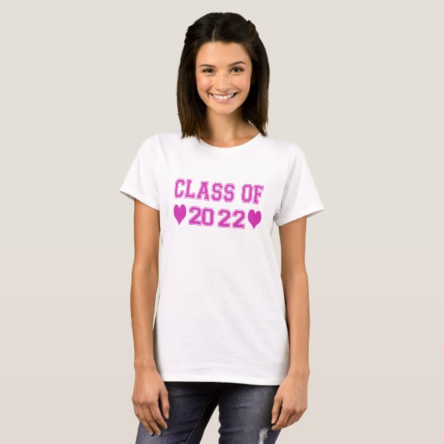 Klass av 2022 Tshirt Tee Shirt (Hel framsida)