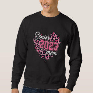 Klass av 2023 års gymnasium i Rosa Mamma 2023 Lång Ärmad Tröja