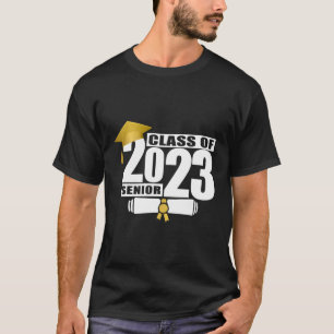 Klass av 2023 års högre utbildning i examensbevis t shirt