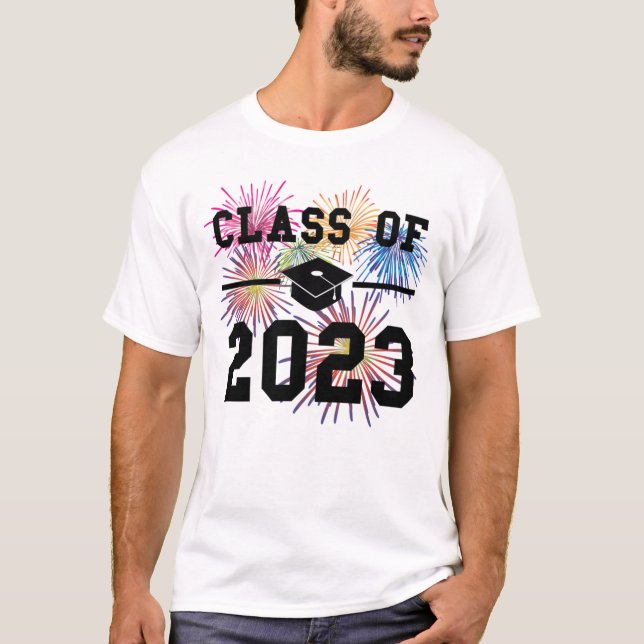 Klass av 2023 års pensionsålder t shirt (Framsida)