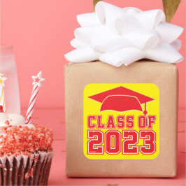 KLASS AV 2023 FYRKANTIGT KLISTERMÄRKE