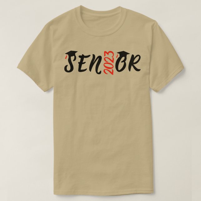 Klass av 2023 Senior 2023 T Shirt (Design framsida)