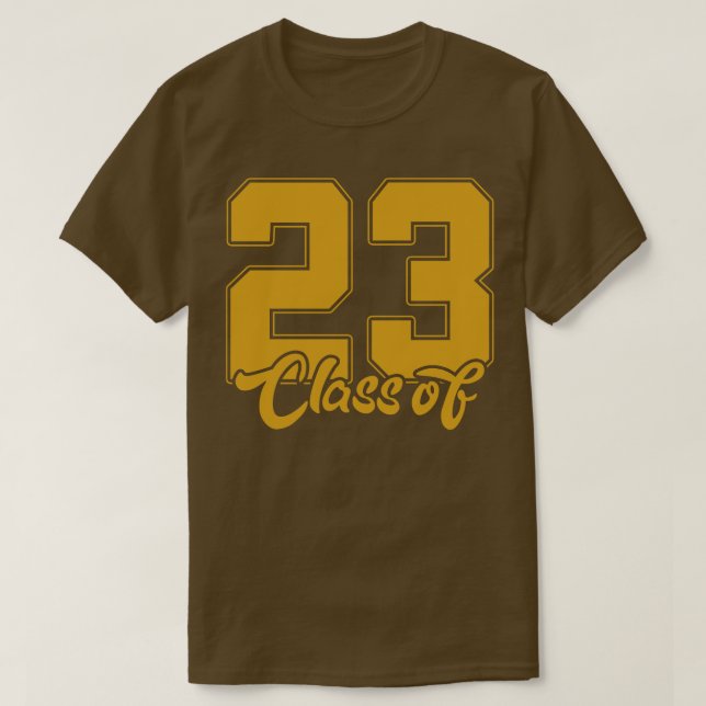 Klass av 2023 Senior 2023 T Shirt (Design framsida)
