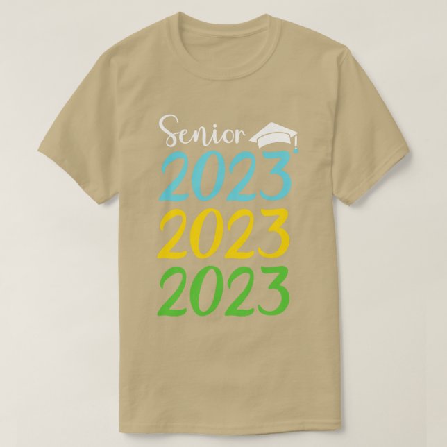 Klass av 2023 Senior 2023 T Shirt (Design framsida)