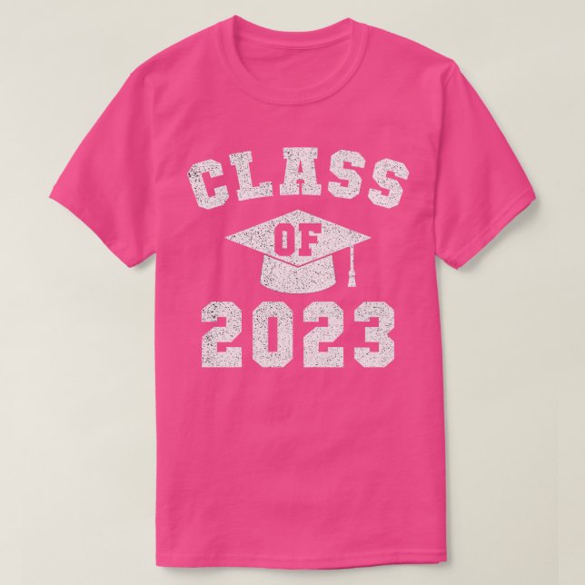 Klass av 2023 Studenten-chefer T Shirt (Design framsida)