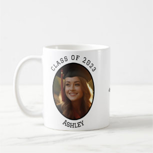 Klass av 2023 Studenten Gift Photo Kaffemugg
