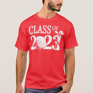 Klass av 2023 Studenten Senior Golfer Player T Shirt