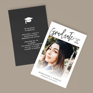 Klass av 2024 Fotoöverlägg Student Meddelande