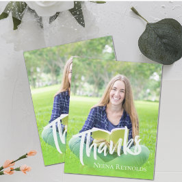 Klass av 2024 Typografi Studenten Tack