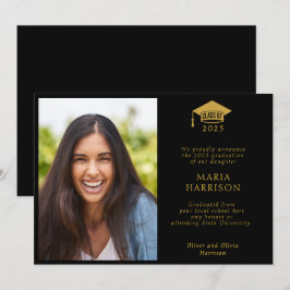 Klass av 2025 års meddelande om svart och Guld-fot