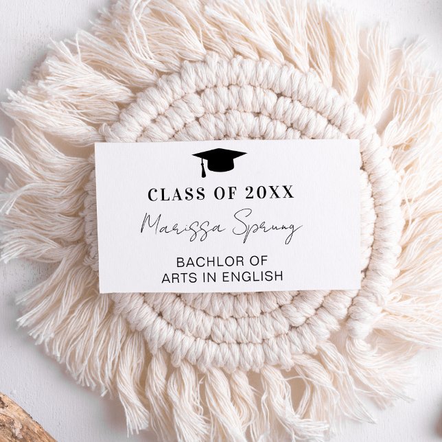 Klass av 2025 College Grad Anpassningsbar Studentf Tilläggskort (Skapare uppladdad)
