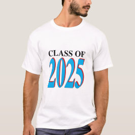 Klass av 2025 Edit-the-Färg T Shirt